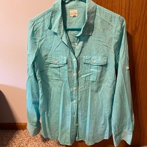 J Crew button down blouse